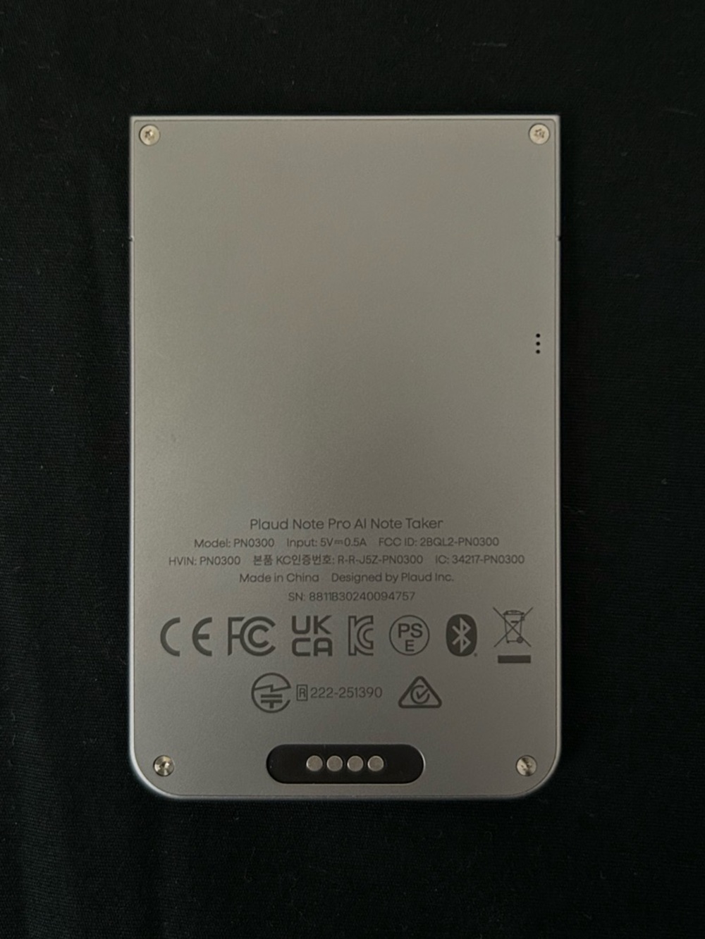 Plaud Note Pro (silver) + 2 cases - Picture 3 of 7